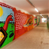 Graffiti+Unterf%c3%bchrung+Rutsche