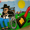 Graffiti+Unterf%c3%bchrung+Rollstuhlfahrer